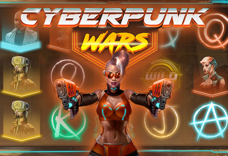 Cyberpunk Wars - Woohoo slot at Conti Casino Casino