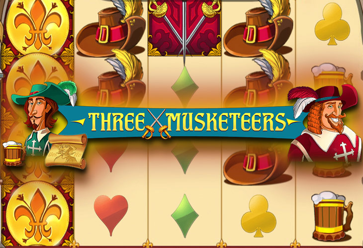 Three Musketeers - Red Tiger Gaming slot at Conti Casino Casino